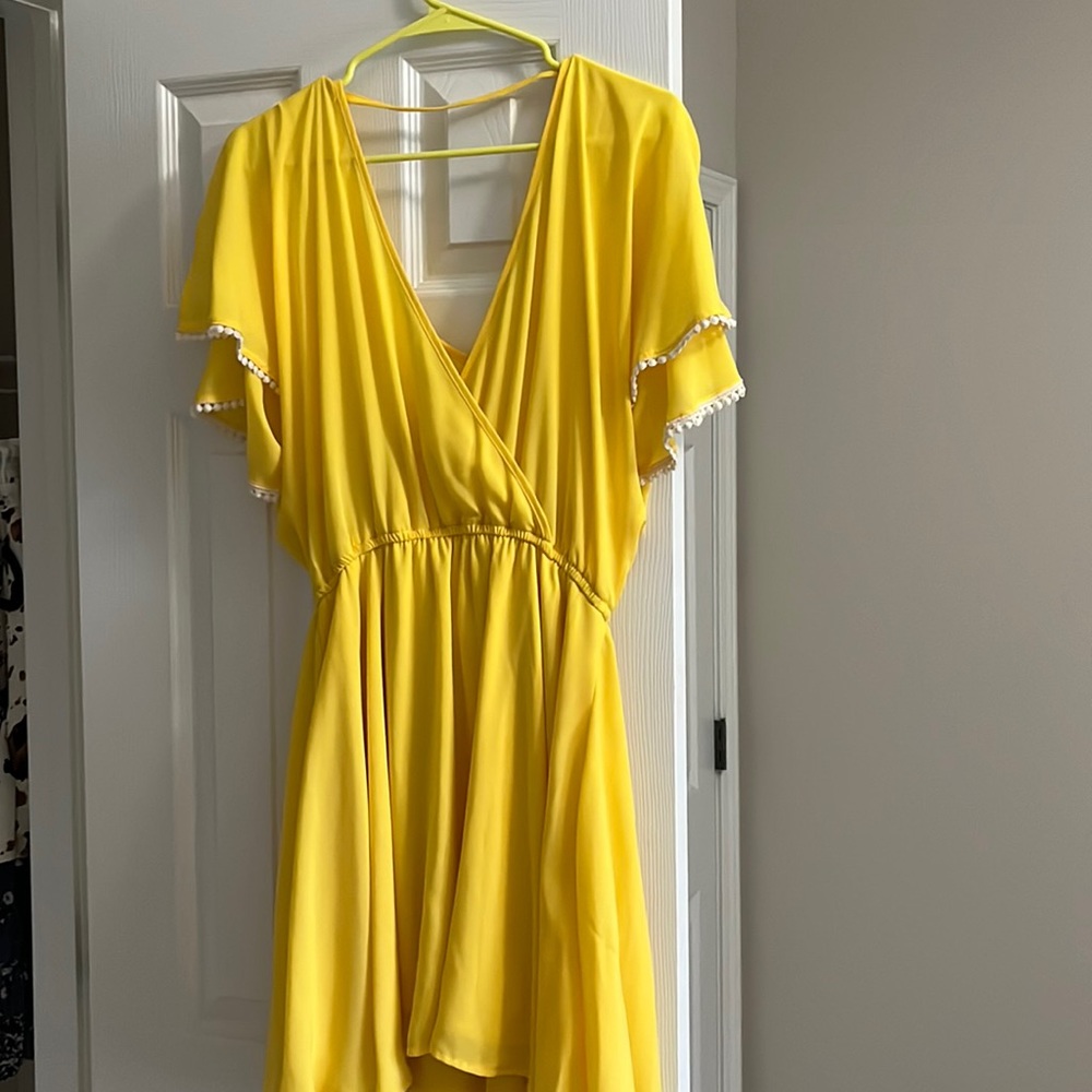 Yellow dress